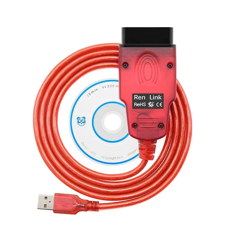 Interfață Auto Dedicată RenoLink OBD2 - Programare ECU pentru Renault și Dacia BESEDER